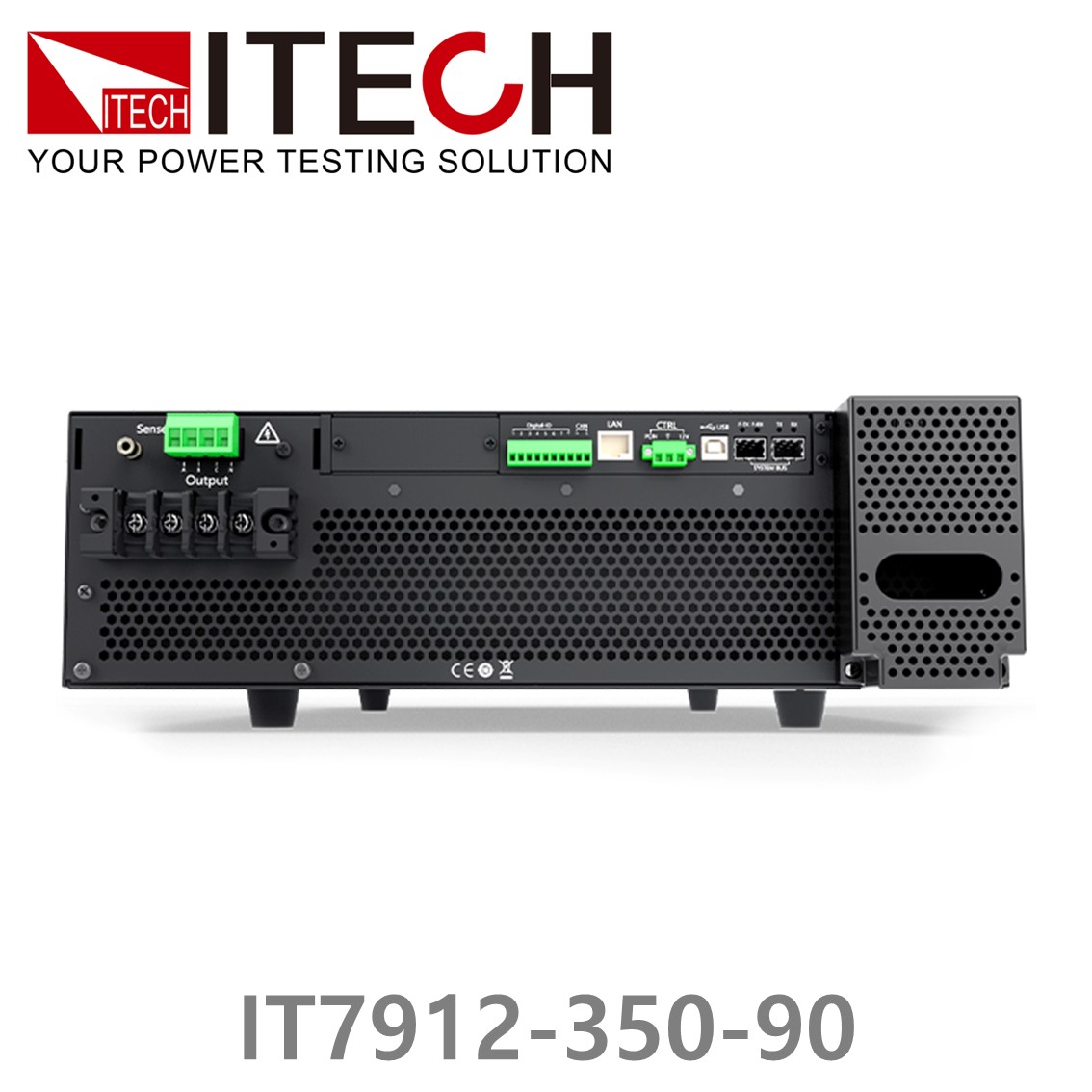 [ITECH IT7912-350-90  회생 AC그리드 시뮬레이터 350V/90A/12KVA/ 1Φ or 3Φ (3U)