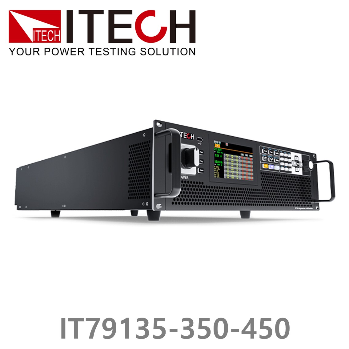ITECH IT79135-350-450 회생 AC그리드 시뮬레이터 350V, 810A, 135KVA,  단상, 3상 (37U)