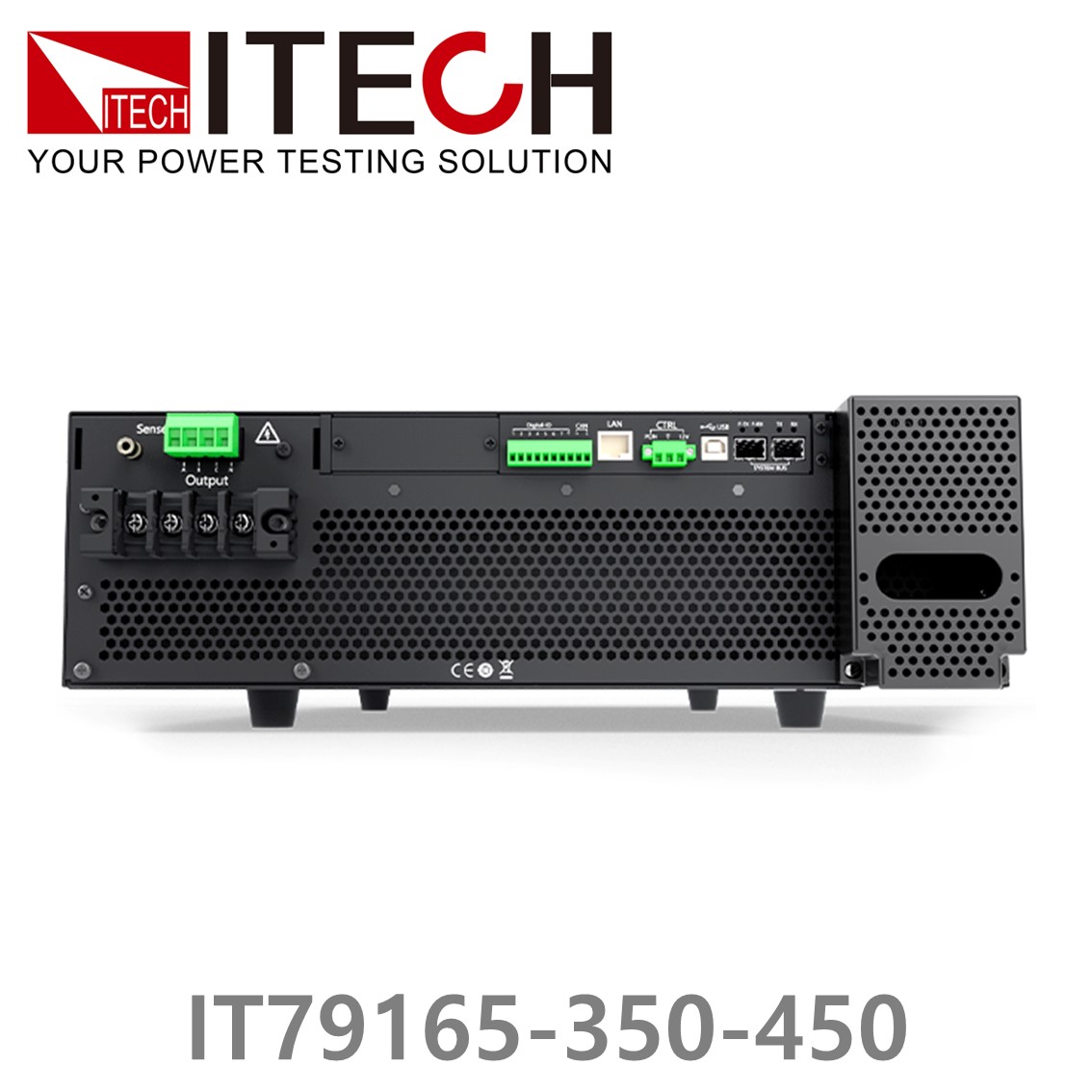 ITECH IT79165-350-450  회생 AC그리드 시뮬레이터 350V/990A/165KVA/ 1Φ or 3Φ (37U)