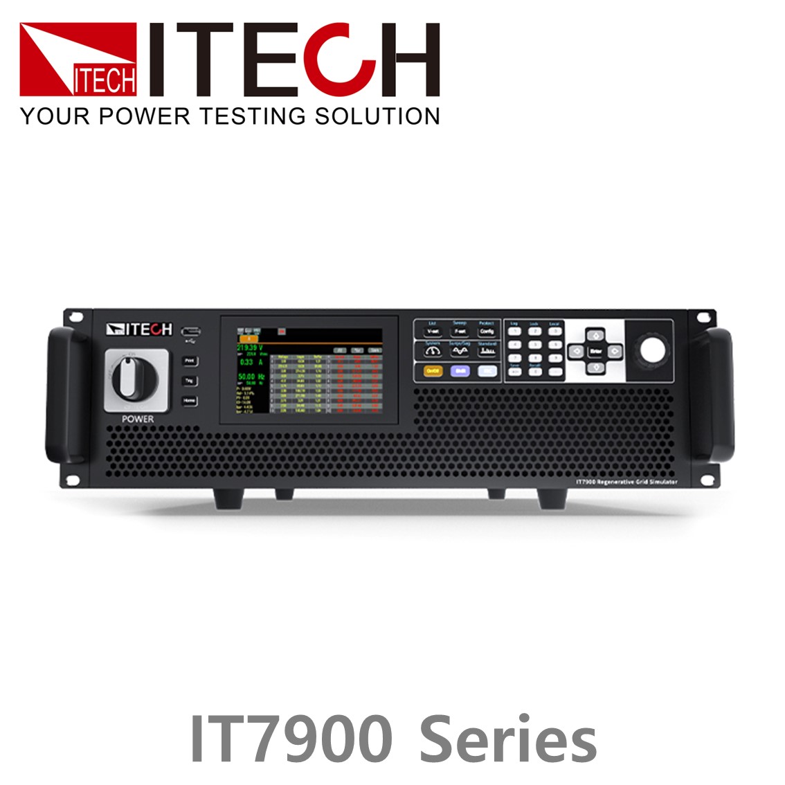 [ ITECH ] IT7900시리즈 회생 AC그리드 시뮬레이터 (2~165kVA…960kVA) 3U~37U