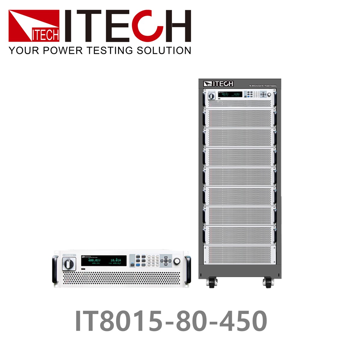 [ ITECH ] IT8015-80-450  회생형 DC전자로드, DC전자부하 80V/450A/15kW (3U)