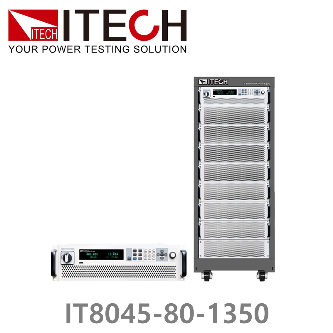 [ ITECH ] IT8045-80-1350  회생형 DC전자로드, DC전자부하 80V/1350A/45kW (15U)