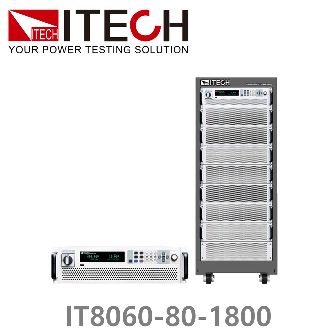 [ ITECH ] IT8060-80-1800  회생형 DC전자로드, DC전자부하 80V/1800A/60kW (15U)