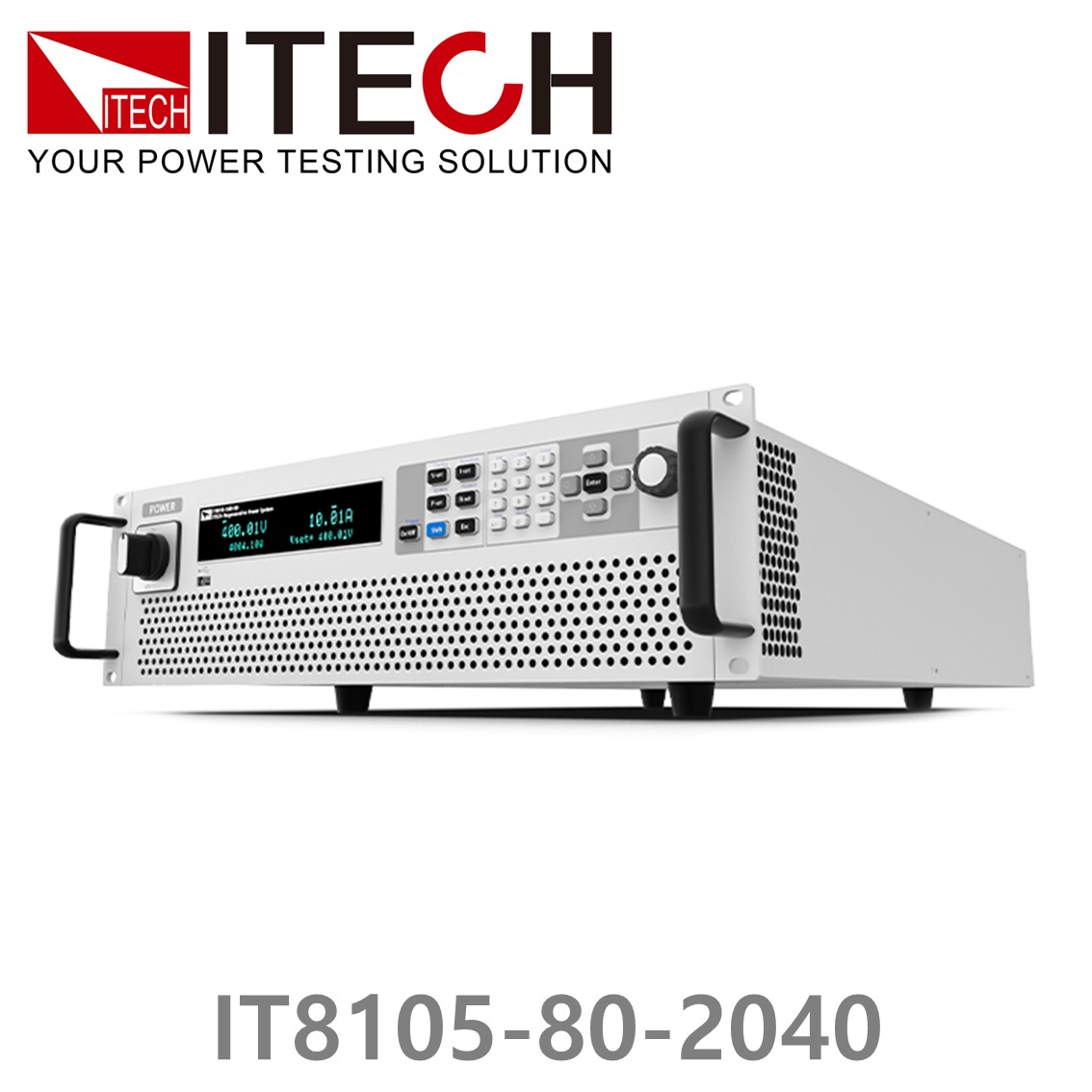 [ ITECH ] IT8105-80-2040  회생형 DC전자로드, DC전자부하 80V/2040A/105kW (27U)