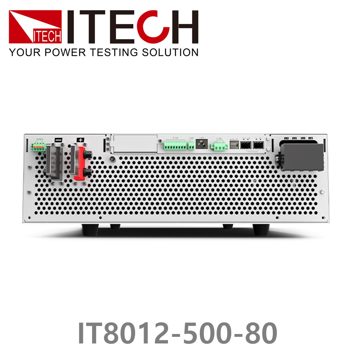 [ ITECH ] IT8012-500-80  회생형 DC전자로드, DC전자부하 500V/80A/12kW (3U)