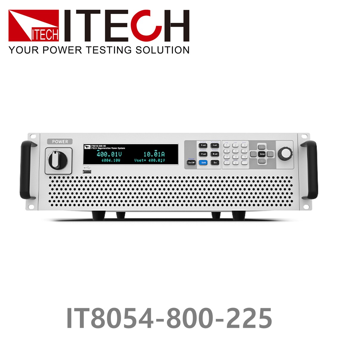 ITECH IT8054-800-225  회생형 DC전자로드 800V/225A/54kW (15U) DC전자부하