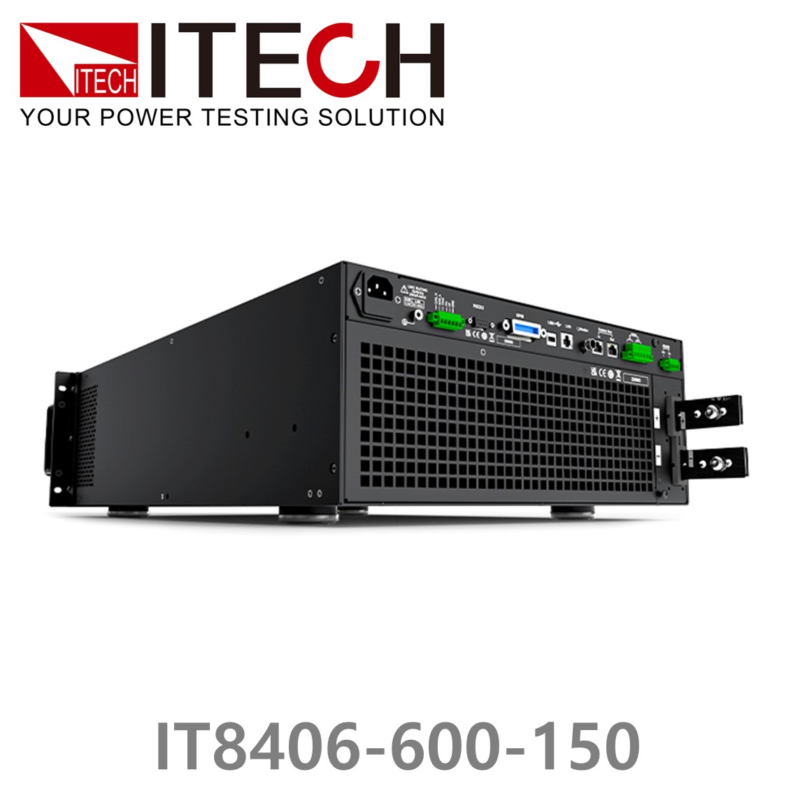 [ ITECH ] IT8406-600-150 고성능 DC전자로드 DC전자부하 600V/150A/6kW (4U)