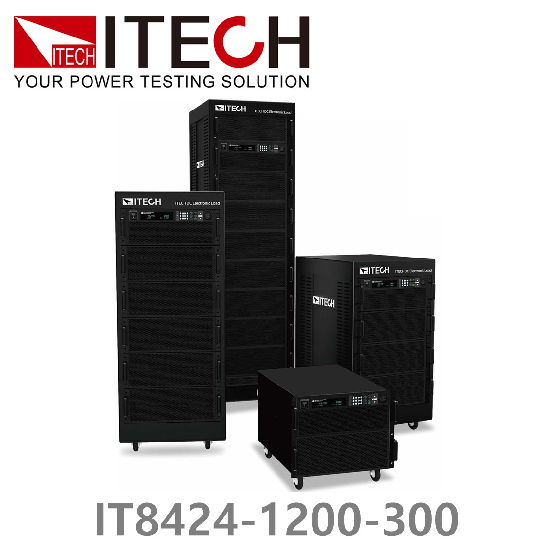 [ ITECH ] IT8424-1200-300  고성능 DC전자로드 DC전자부하 1200V/300A/24kW (27U)