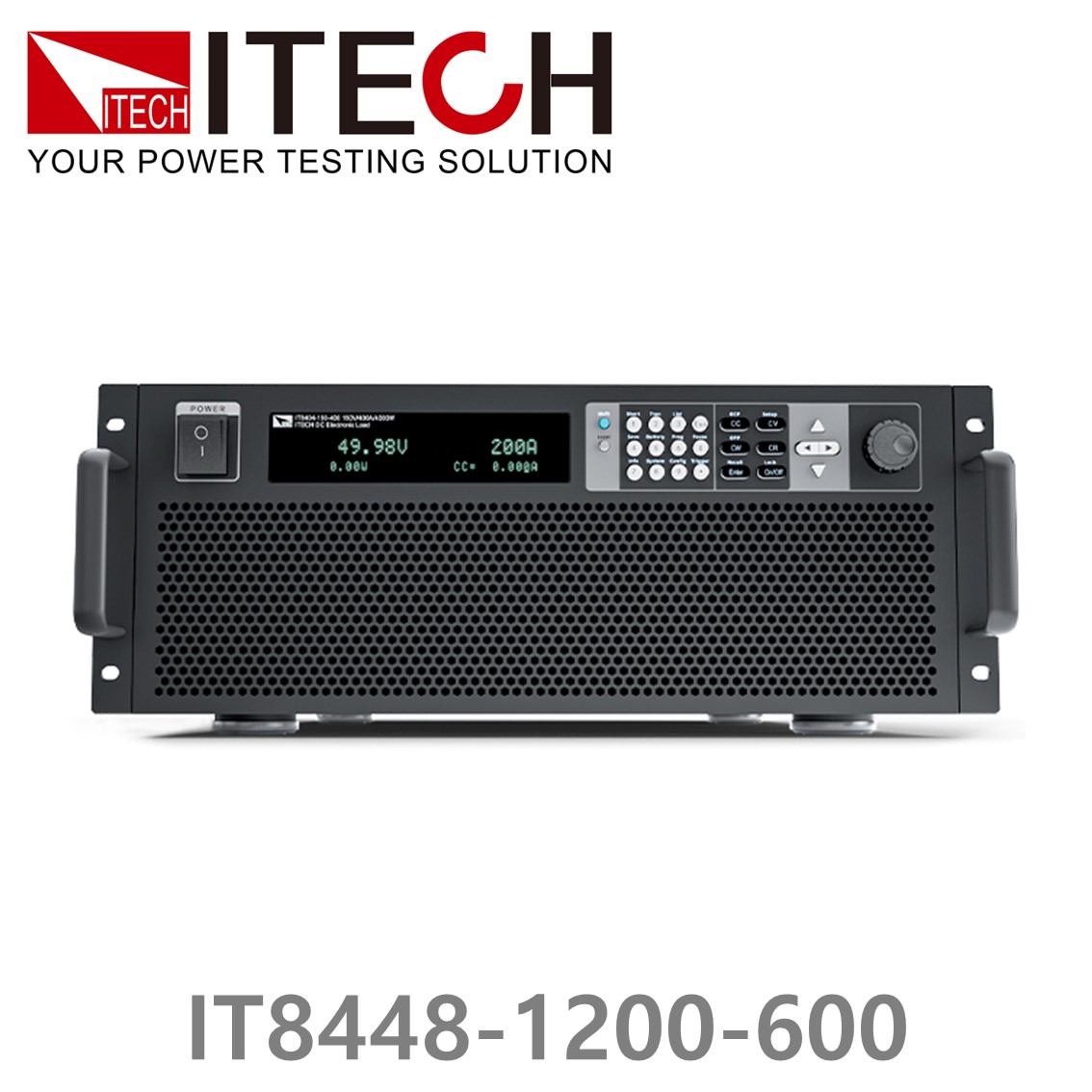 [ ITECH ] IT8448-1200-600  고성능 DC전자로드 DC전자부하 1200V/600A/48kW (37U)