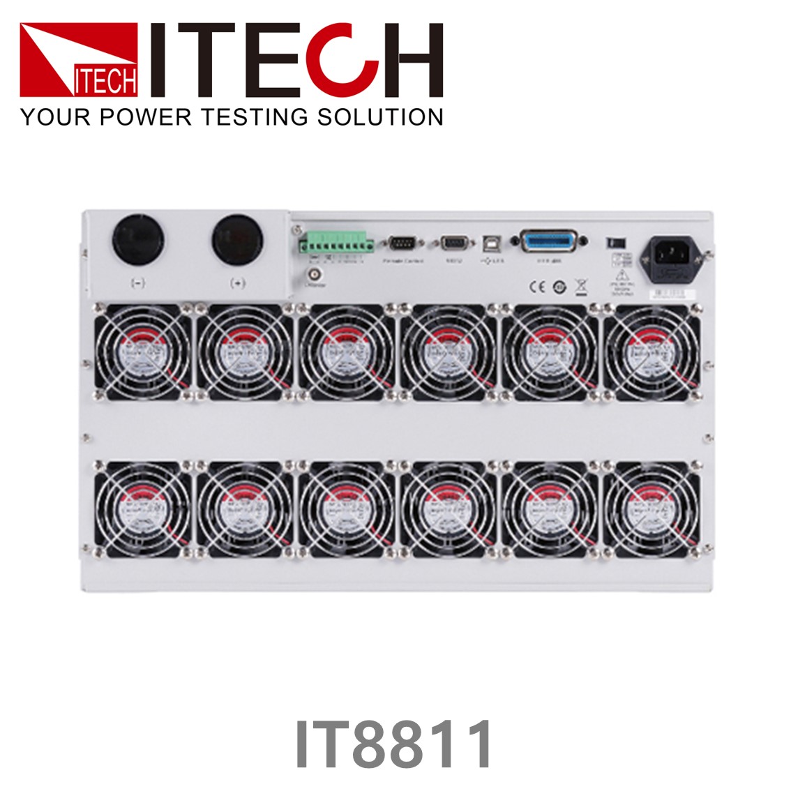 [ ITECH ] IT8811  고속 DC전자로드 120V/30A/150W (½ 2U)