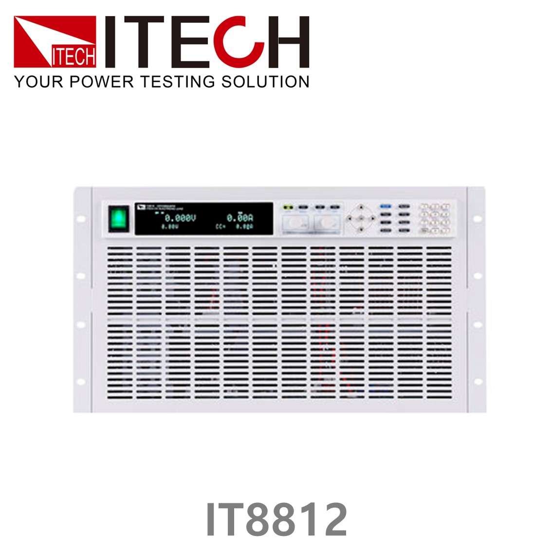 [ ITECH ] IT8812  고속 DC전자로드 120V/30A/250W (½ 2U)