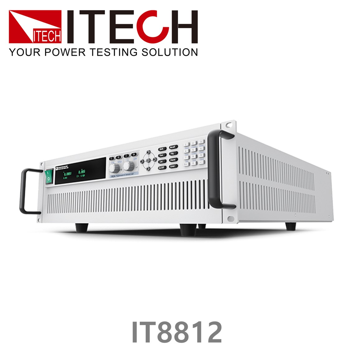 [ ITECH ] IT8812  고속 DC전자로드 120V/30A/250W (½ 2U)