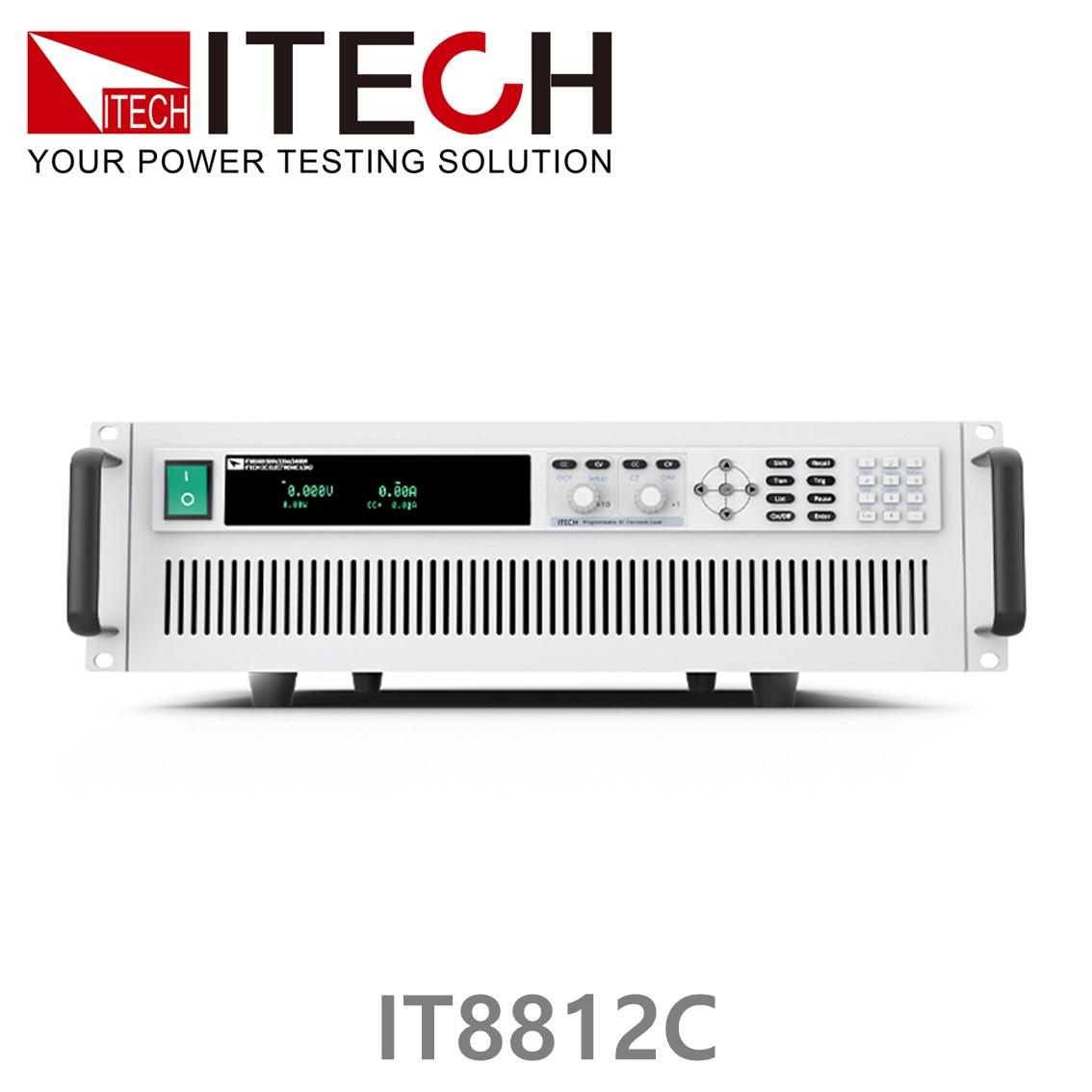 [ ITECH ] IT8812C  고속 DC전자로드 120V/60A/250W (½ 2U)