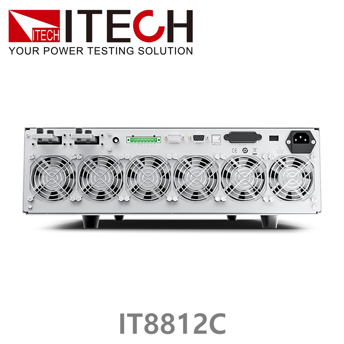 [ ITECH ] IT8812C  고속 DC전자로드 120V/60A/250W (½ 2U)