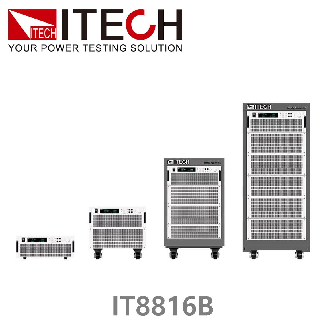 [ ITECH ] IT8816B  고속 DC전자로드 500V/100A/2500W (3U)