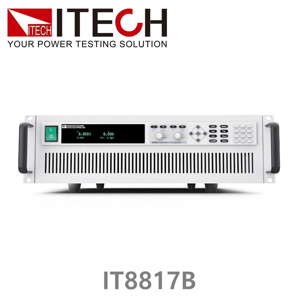 [ ITECH ] IT8817B  고속 DC전자로드 500V/120A/3600W (6U)