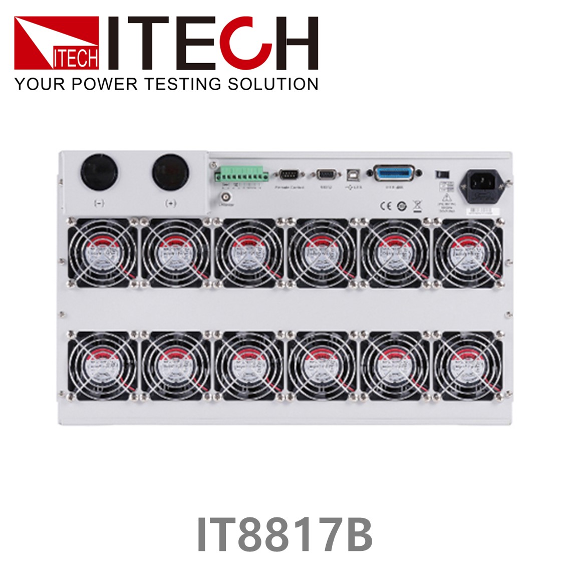[ ITECH ] IT8817B  고속 DC전자로드 500V/120A/3600W (6U)