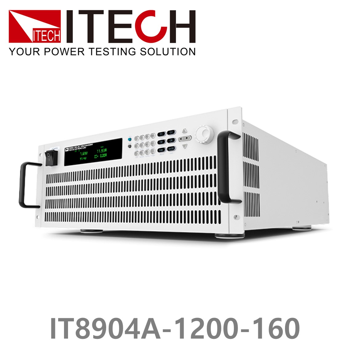 [ ITECH ] IT8904A-1200-160  고성능 고전력 DC 전자로드 1200V/160A/4kW (4U)