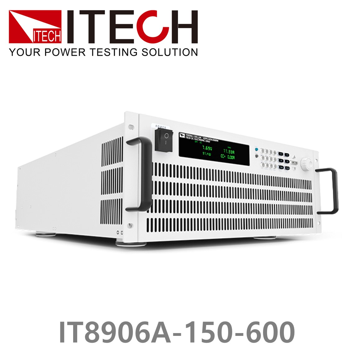 [ ITECH ] IT8906A-150-600  고성능 고전력 DC 전자로드 150V/600A/6kW (4U)