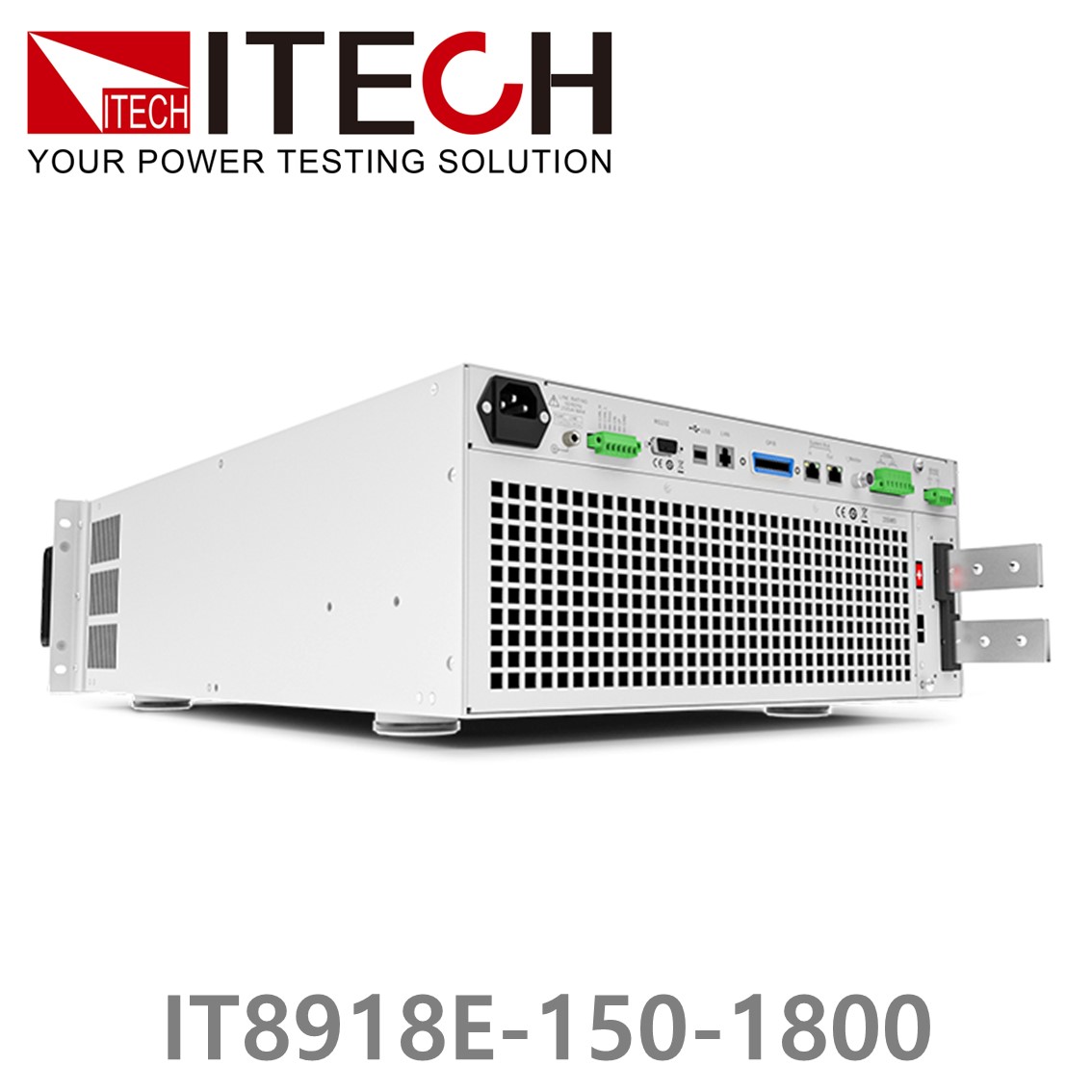 [ ITECH ] IT8918E-150-1800  고성능 고전력 DC 전자로드 150V/1800A/18kW (15U)