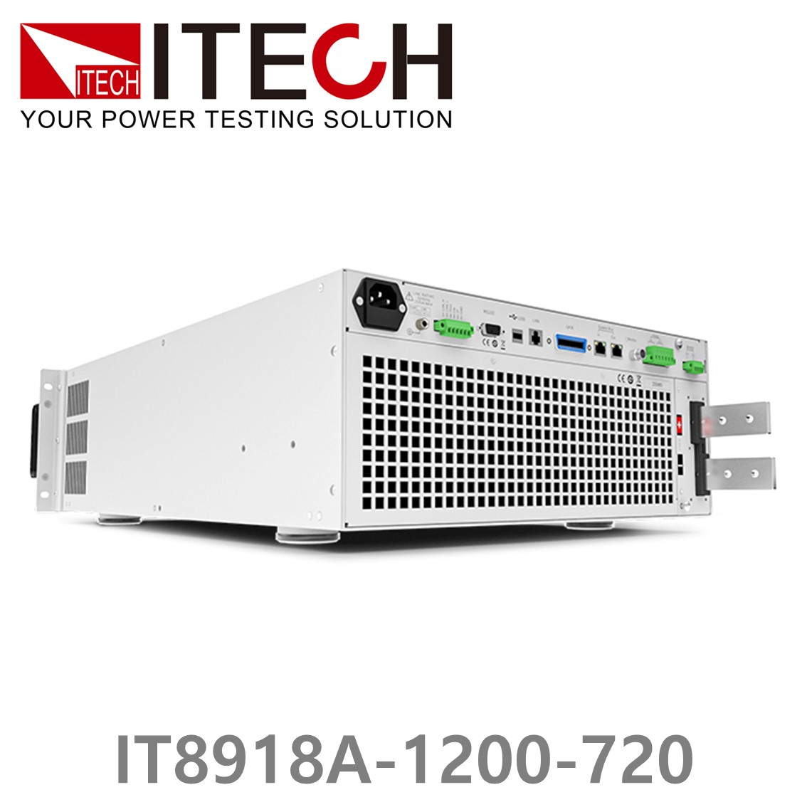 [ ITECH ] IT8918A-1200-720  고성능 고전력 DC 전자로드 1200V/720A/18kW (15U)