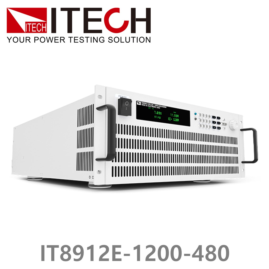 [ ITECH ] IT8918E-1200-720  고성능 고전력 DC 전자로드 1200V/720A/18kW (15U)