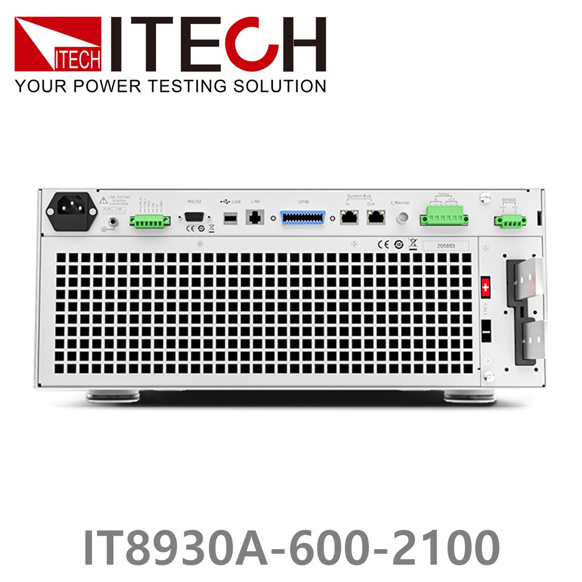 ITECH IT8930A-600-2100  DC전자로드 600V/2100A/30kW/27U