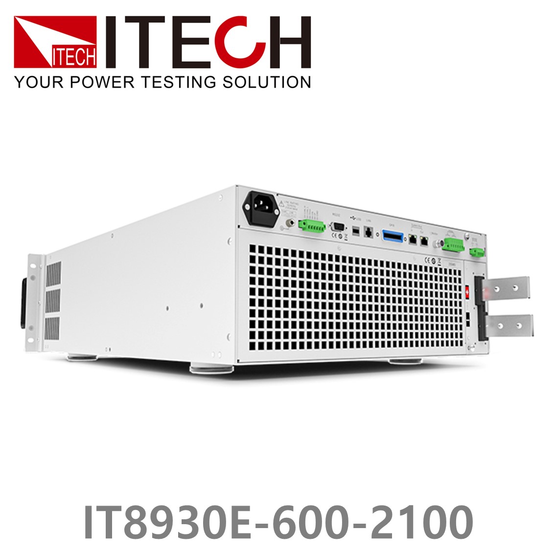 [ ITECH ] IT8930E-600-2100  고성능 고전력 DC 전자로드 600V/2100A/30kW (27U)