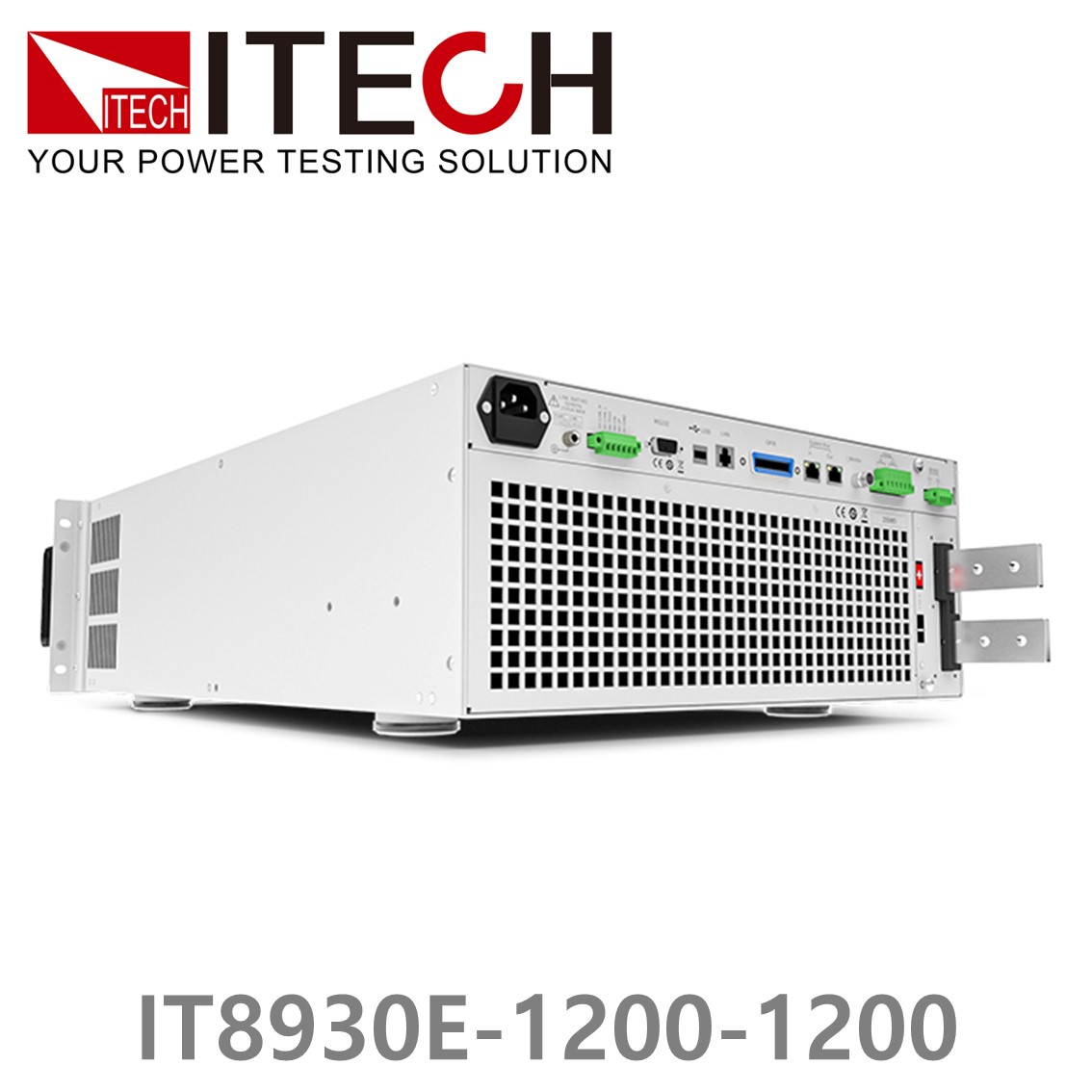 [ ITECH ] IT8930E-1200-1200  고성능 고전력 DC 전자로드 1200V/1200A/30kW (27U)