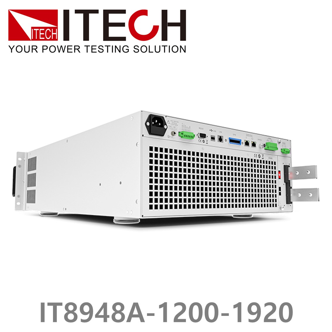 [ ITECH ] IT8948A-1200-1920  고성능 고전력 DC 전자로드 1200V/1920A/48kW (37U)