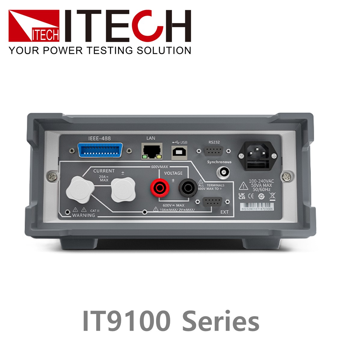 [ ITECH ] IT9100시리즈 파워미터, 전력테스터(1000Vrms/50Arms/100kHz)