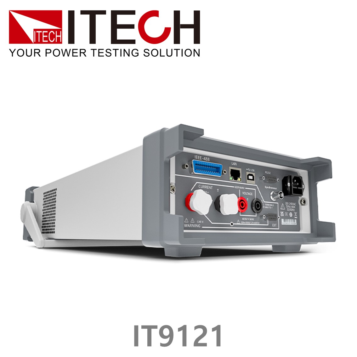 ITECH IT9121 파워미터, 전력테스터 600Vrms, 20Arms Power meter (half 2U)