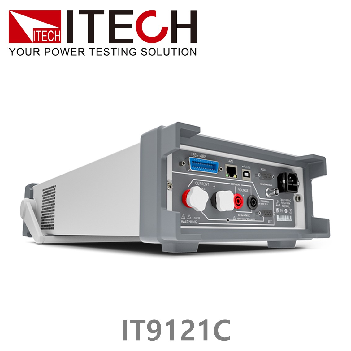 ITECH IT9121C  파워미터, 전력테스터 600Vrms/50Arms Power meter (½ 2U)