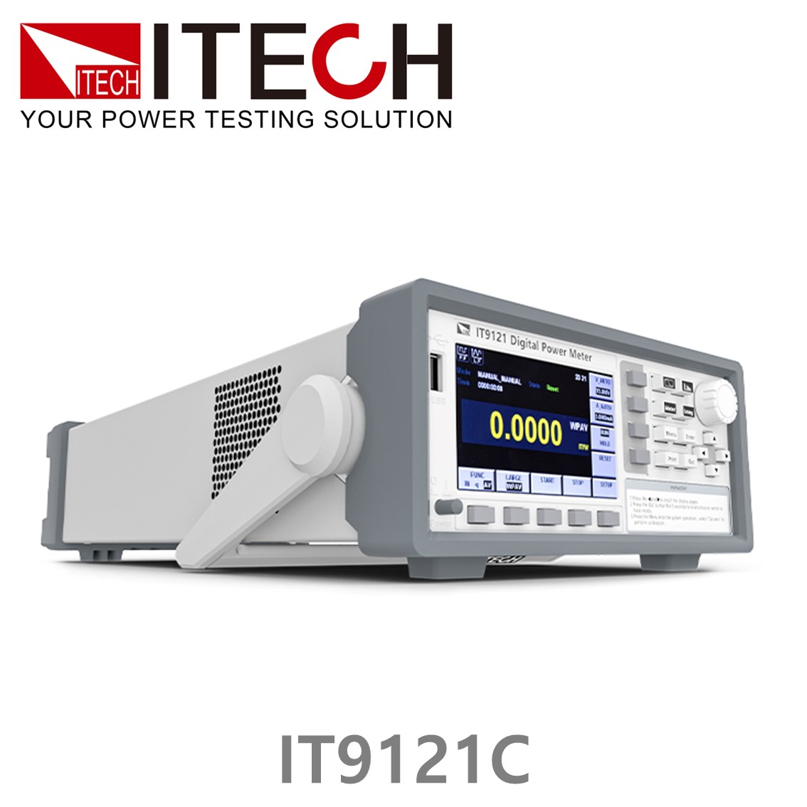 ITECH IT9121C  파워미터, 전력테스터 600Vrms/50Arms Power meter (½ 2U)
