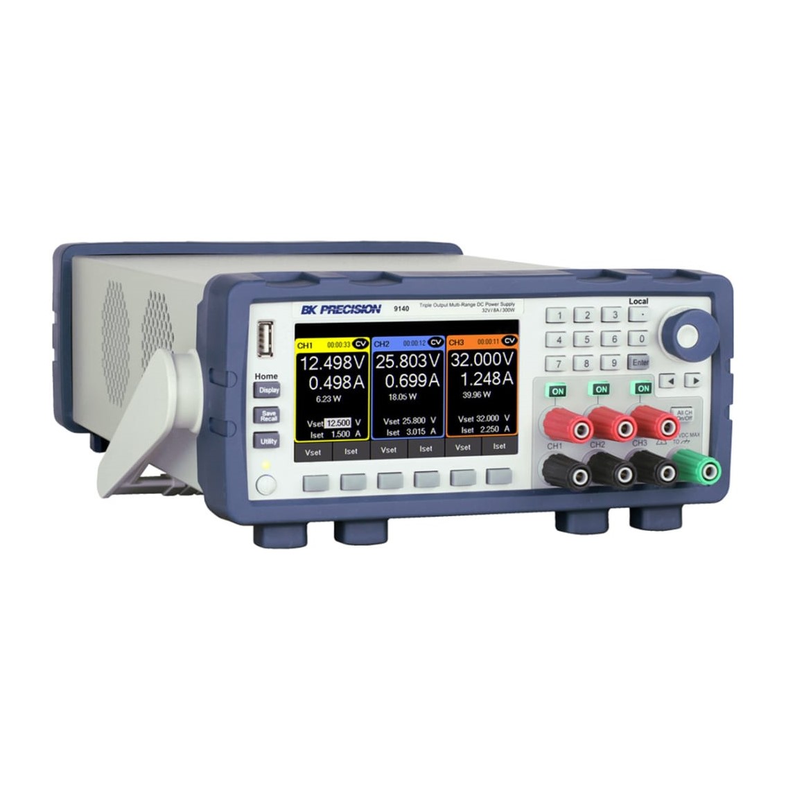 BK PRECISION 9140-GPIB  DC파워서플라이 32V/8A/300W 3채널 DC전원공급장치