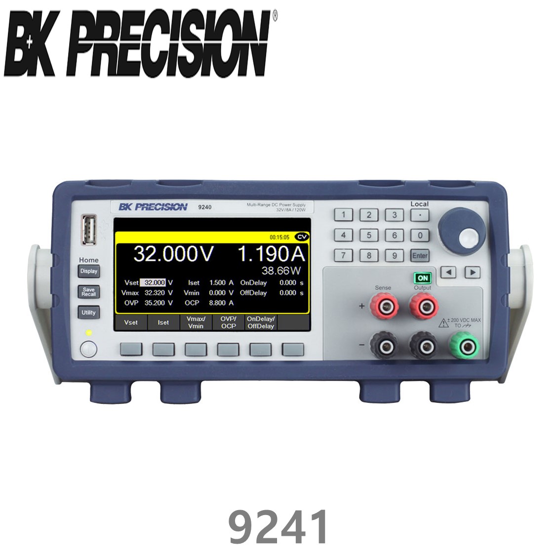 [ BK Precision ] 9241  60V/4A/120W 멀티레인지 DC전원공급장치