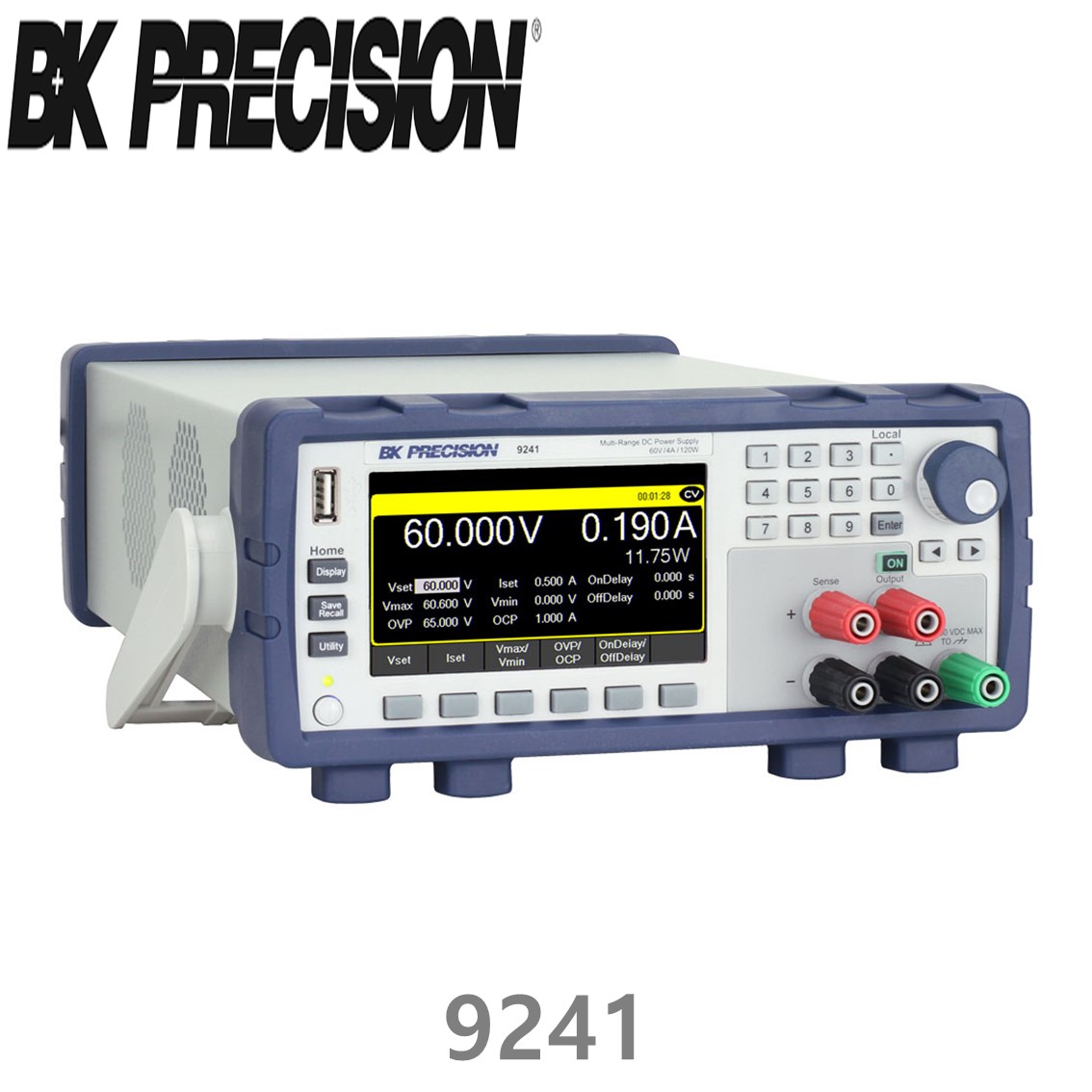 [ BK Precision ] 9241  60V/4A/120W 멀티레인지 DC전원공급장치