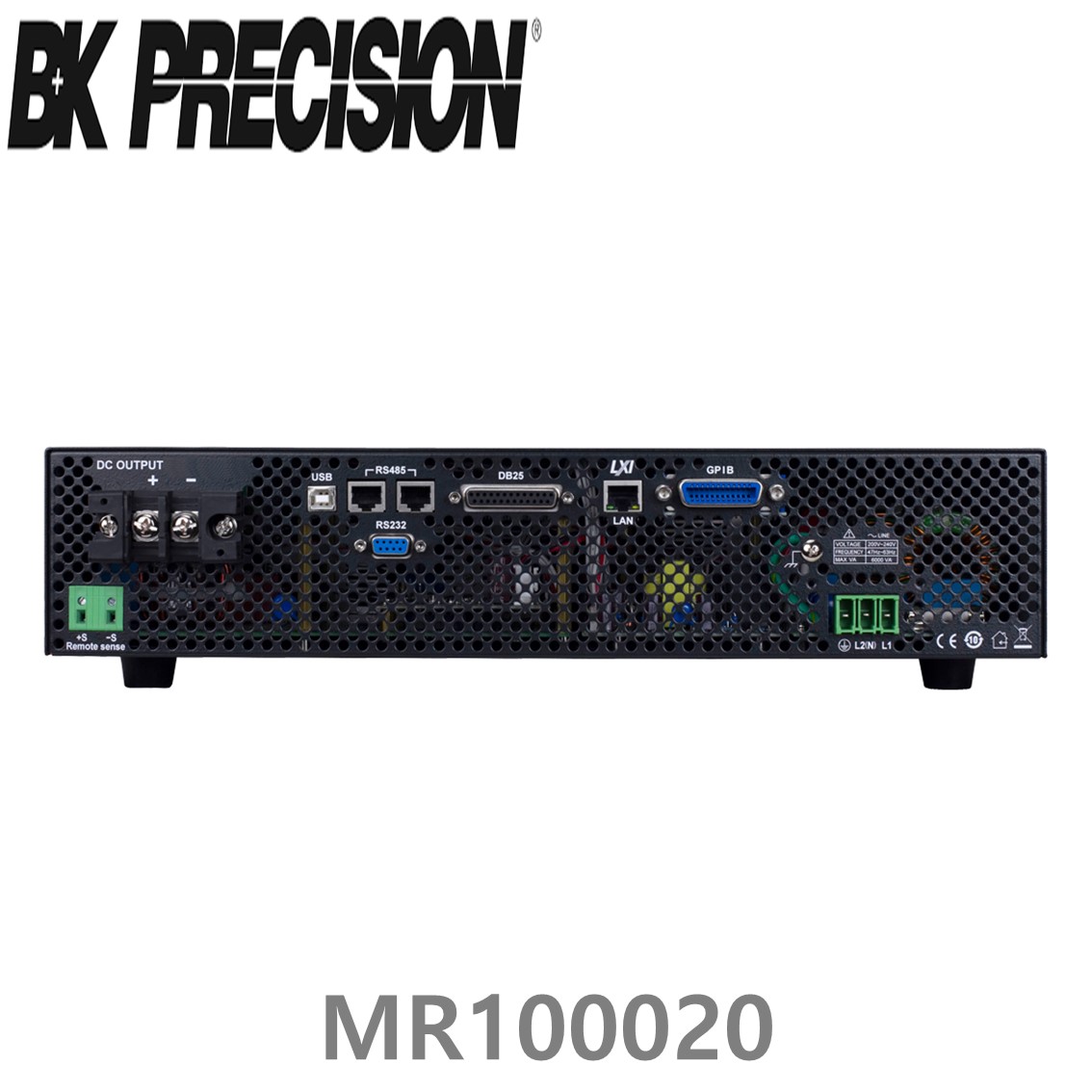 [ BK Precision ] MR100020  1000V/20A/5kW 고전압 프로그래머블 DC전원공급장치