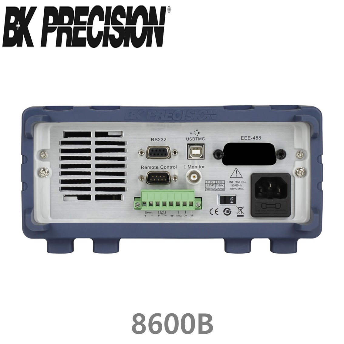 [ BK Precision ] 8600B  120V/30A/150W DC전자로드 (GPIB없슴)