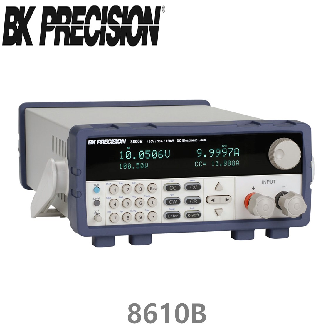 [ BK Precision ] 8610B  120V/120A/750W DC전자로드 (GPIB없슴)