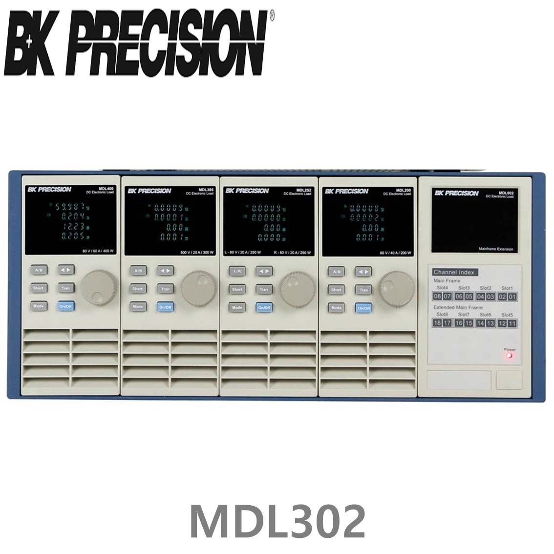 [ BK Precision ] MDL302  DC전자로드모듈 2채널/80V/45A/300W