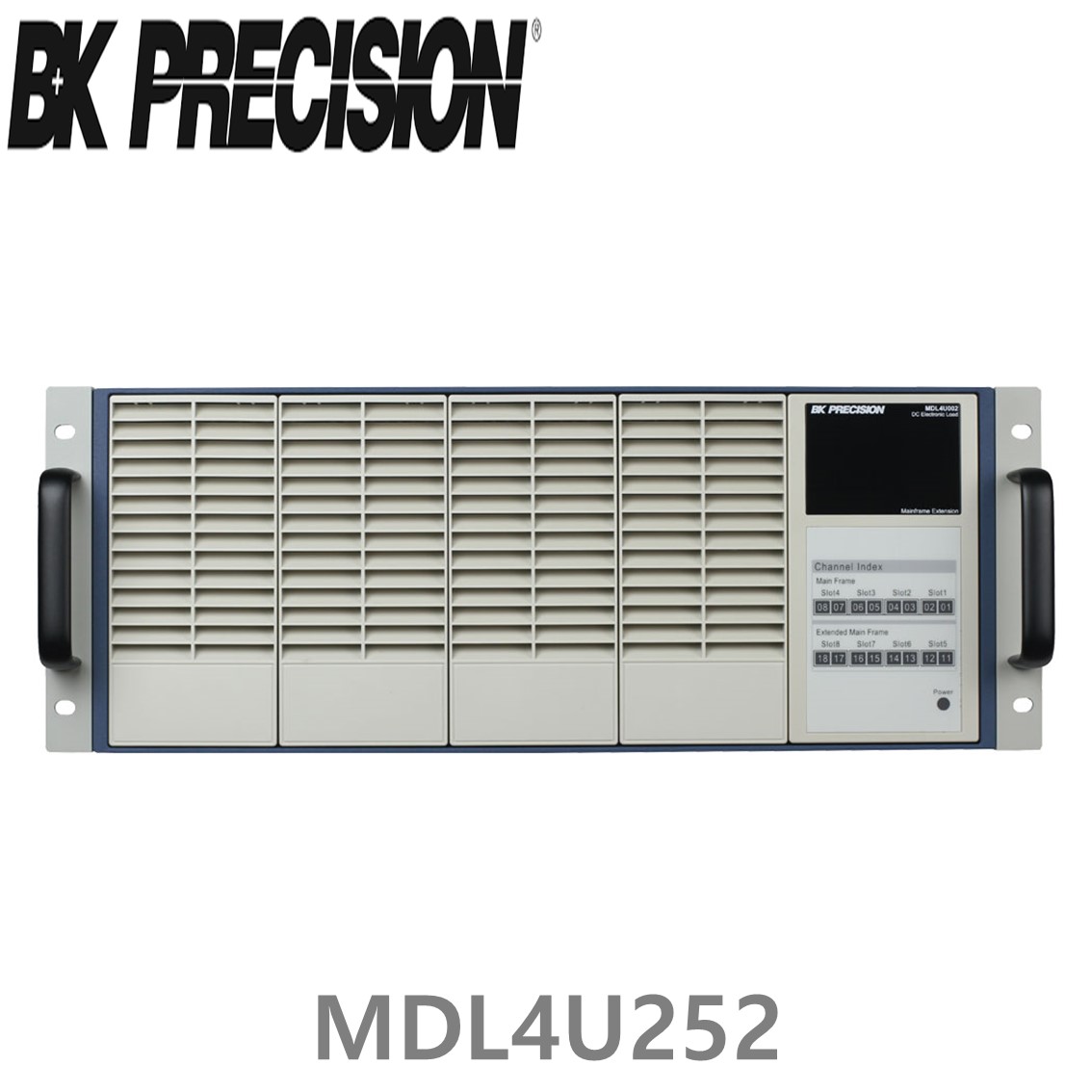 [ BK Precision ] MDL4U252  DC전자로드모듈(4U) 2채널/80V/20A/250W