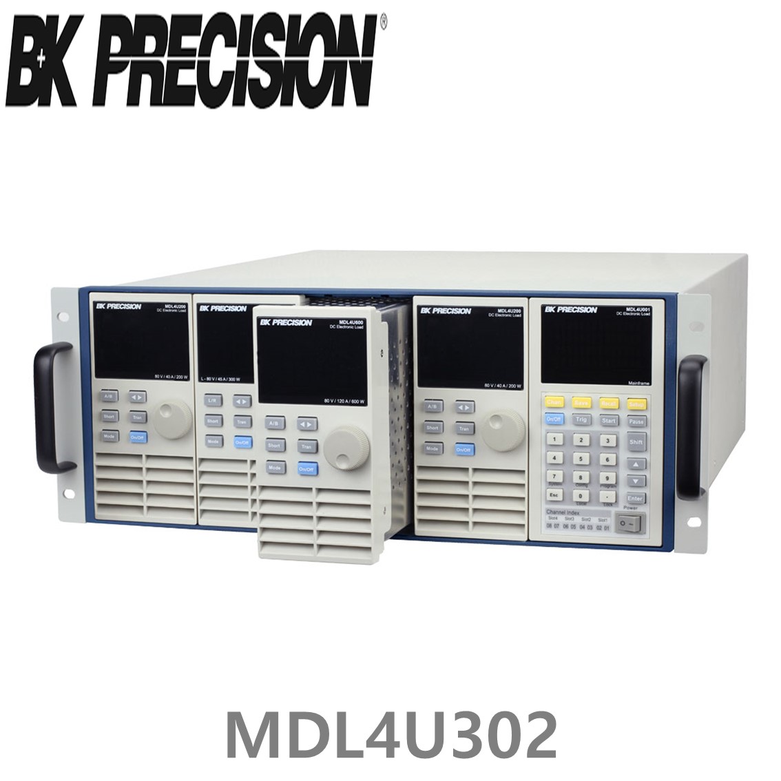 [ BK Precision ] MDL4U302  DC전자로드모듈(4U) 2채널/80V/45A/300W
