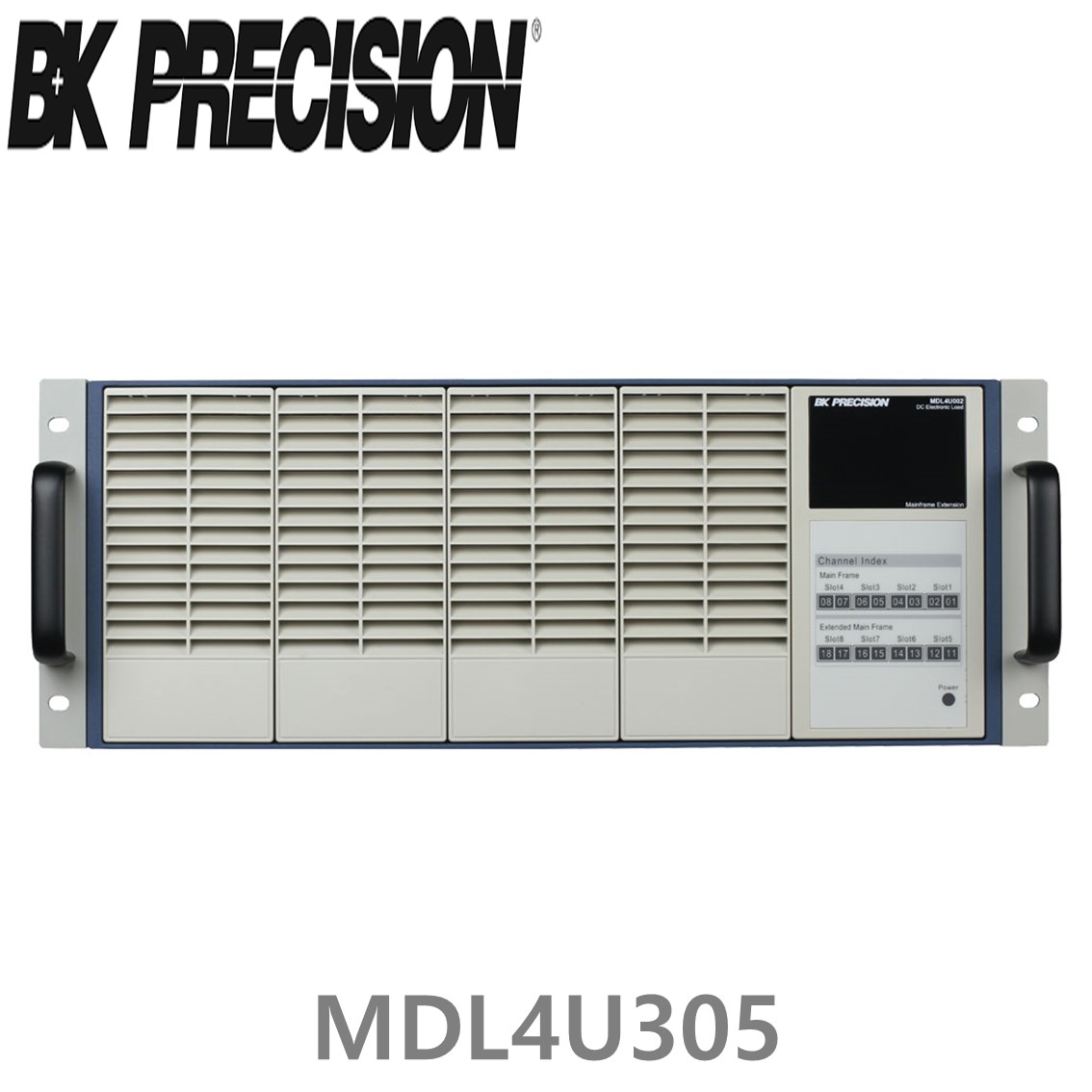 [ BK Precision ] MDL4U305  DC전자로드모듈(4U) 500V/20A/300W