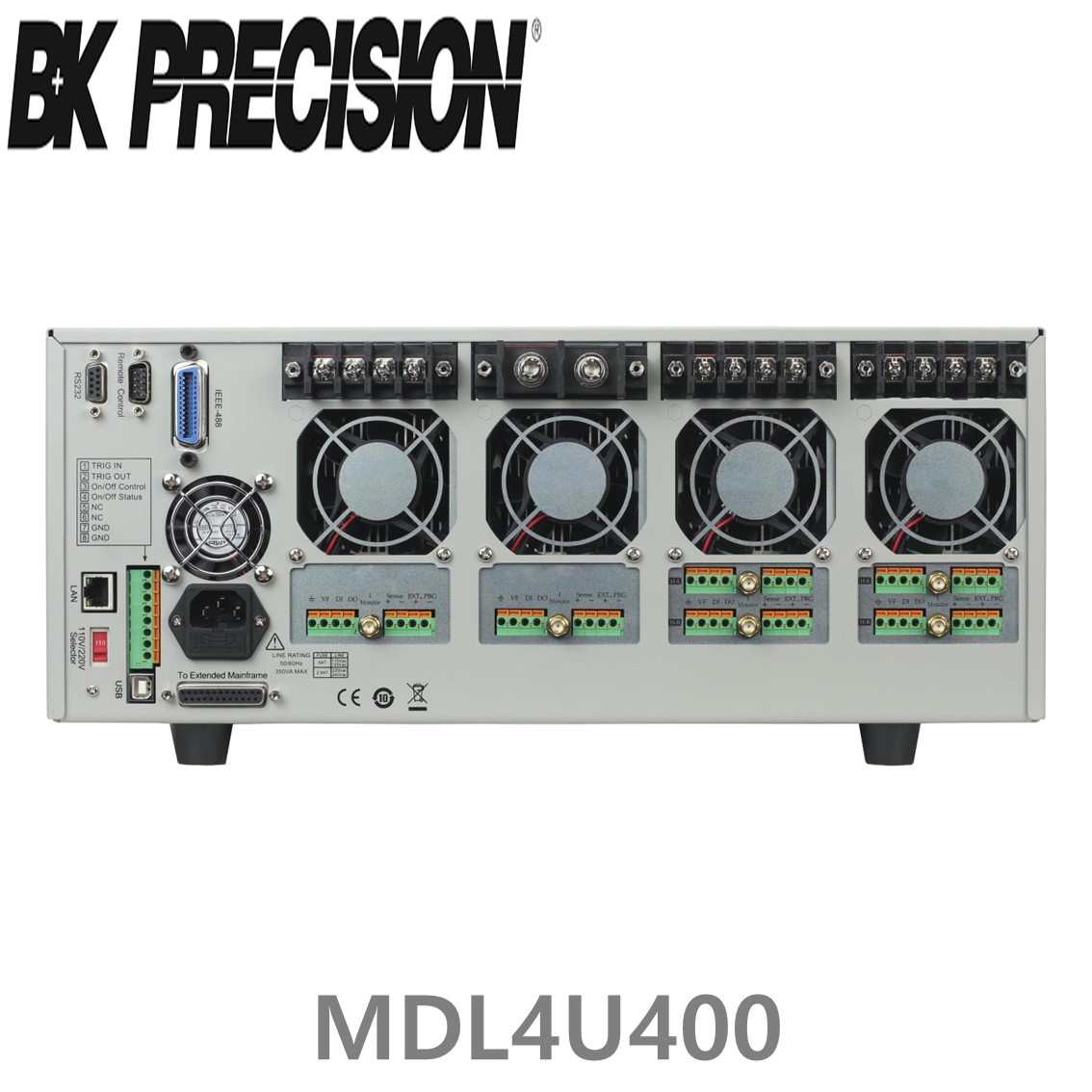 [ BK Precision ] MDL4U400  DC전자로드모듈(4U) 80V/60A/400W