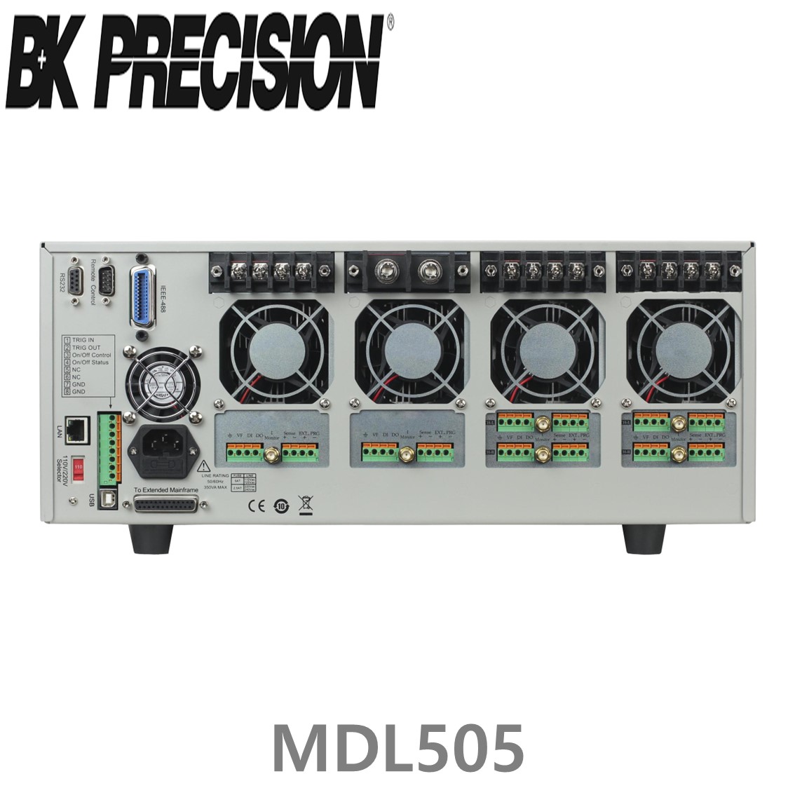 [ BK Precision ] MDL4U505  DC전자로드모듈(4U) 500V/30A/500W