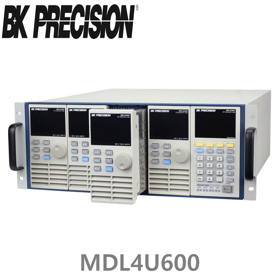 [ BK Precision ] MDL4U600  DC전자로드모듈(4U) 80V/120A/600W