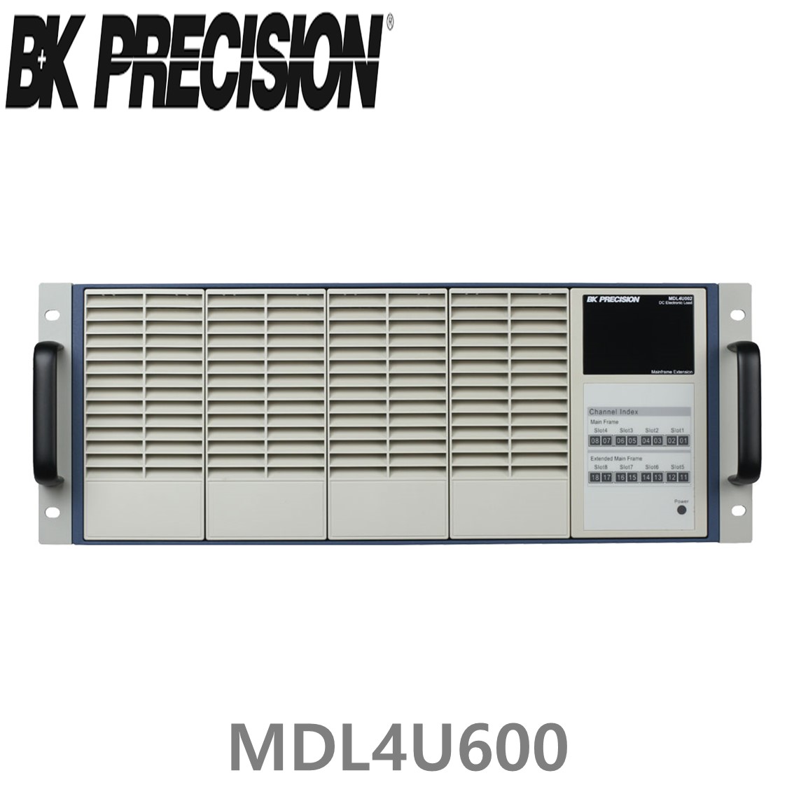 [ BK Precision ] MDL4U600  DC전자로드모듈(4U) 80V/120A/600W