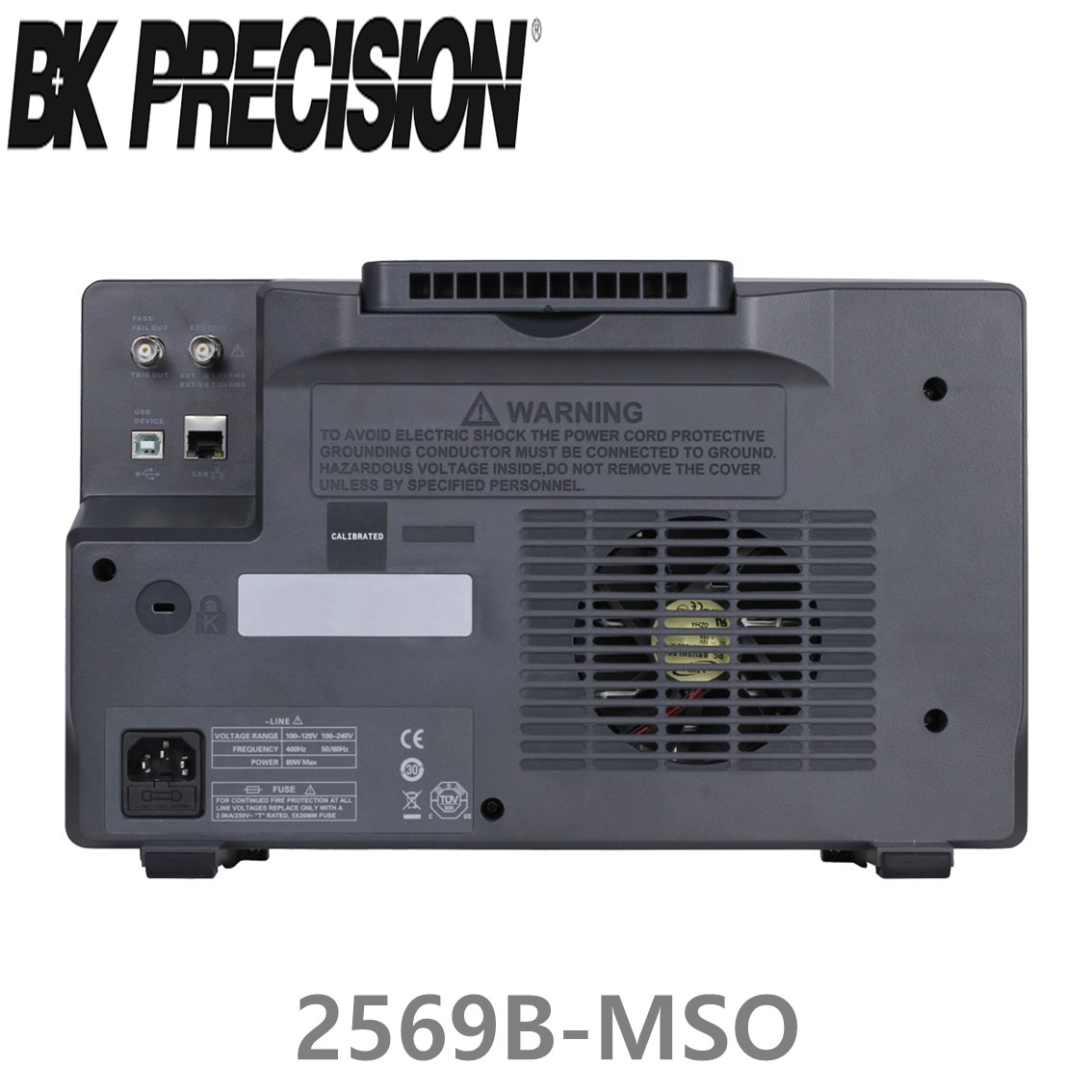 [ BK Precision ] 2569B-MSO  4채널/300MHz/2GSa  디지탈 오실로스코프 MSO