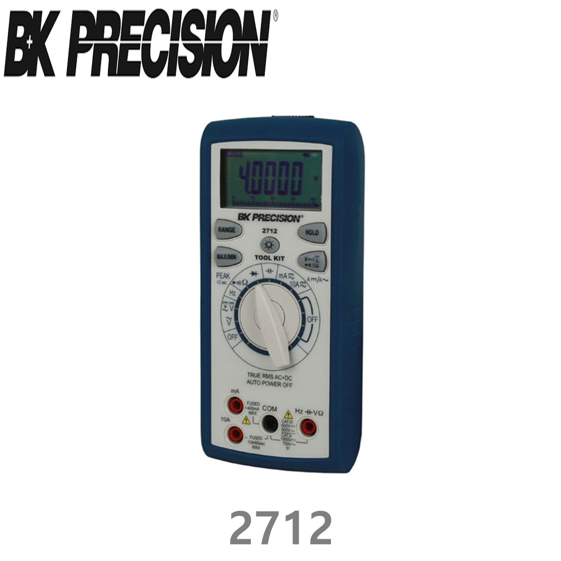 [ BK Precision ] 2705B  휴대용 디지탈 멀티미터 자동 범위 지정 DC ~1000V/AC ~750V